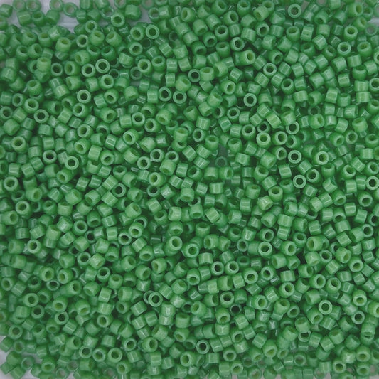 DB2126 - 1g Size 11/0 delicas in Duracoat Opaque Fiji Green