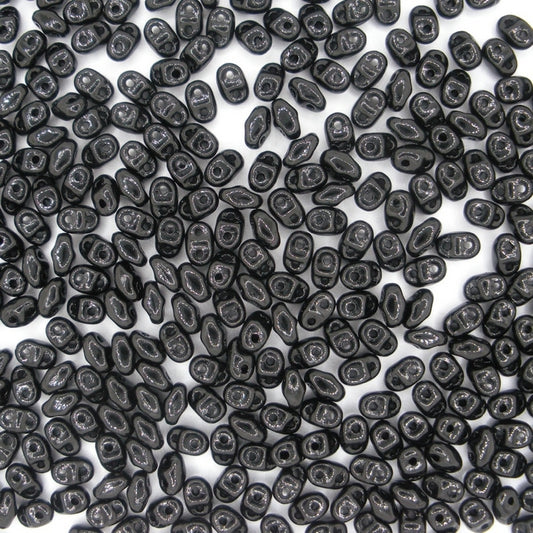 5g MiniDuo beads in Black