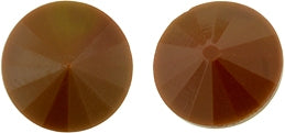 12mm Matubo Rivoli in Chocolate