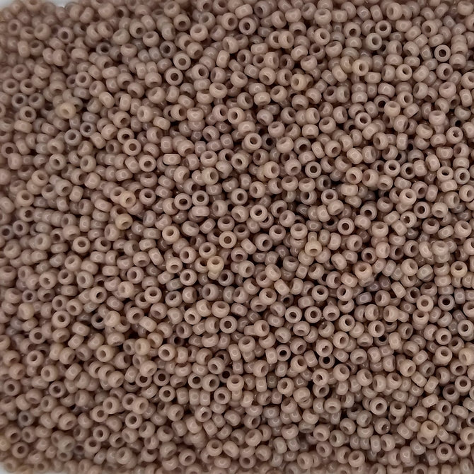 4455 - 5g Size 15/0 Miyuki seed beads in Duracoat Opaque Beige