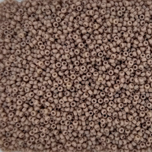4455 - 5g Size 15/0 Miyuki seed beads in Duracoat Opaque Beige