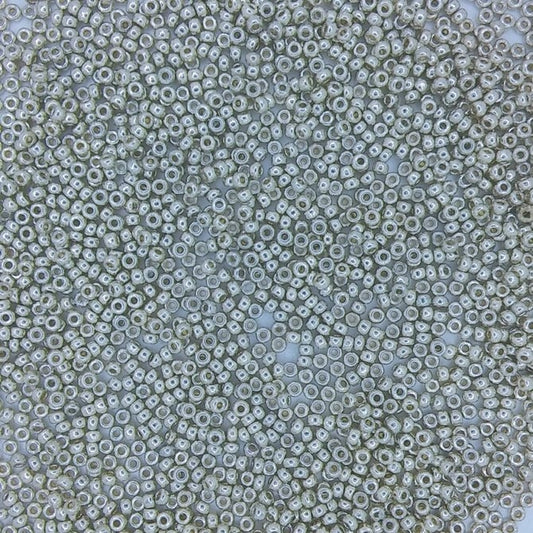 4201 - 10g Size 11/0 Miyuki seed beads in Duracoat Galvanised Silver