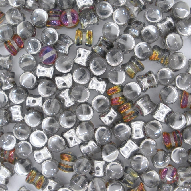 50 x pellet beads in Crystal Volcano