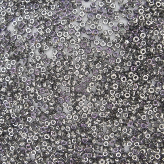 4574 - 10g Size 11/0 Miyuki seed beads in Crystal Vitrail Light