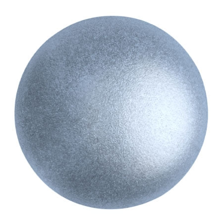 25mm Cabochon par Puca in Matt Metallic Light Blue