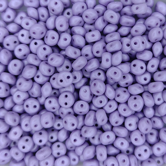 5g x 4mm Es-o beads in Powdery Pastel Purple