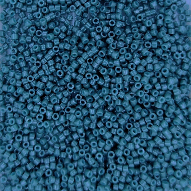 DB2358 - 1g Size 11/0 delicas in Duracoat Opaque Evergreen