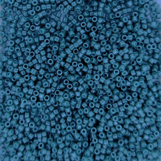 DB2358 - 1g Size 11/0 delicas in Duracoat Opaque Evergreen